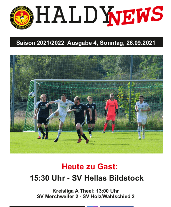 Haldy News 2021 Ausgabe 4