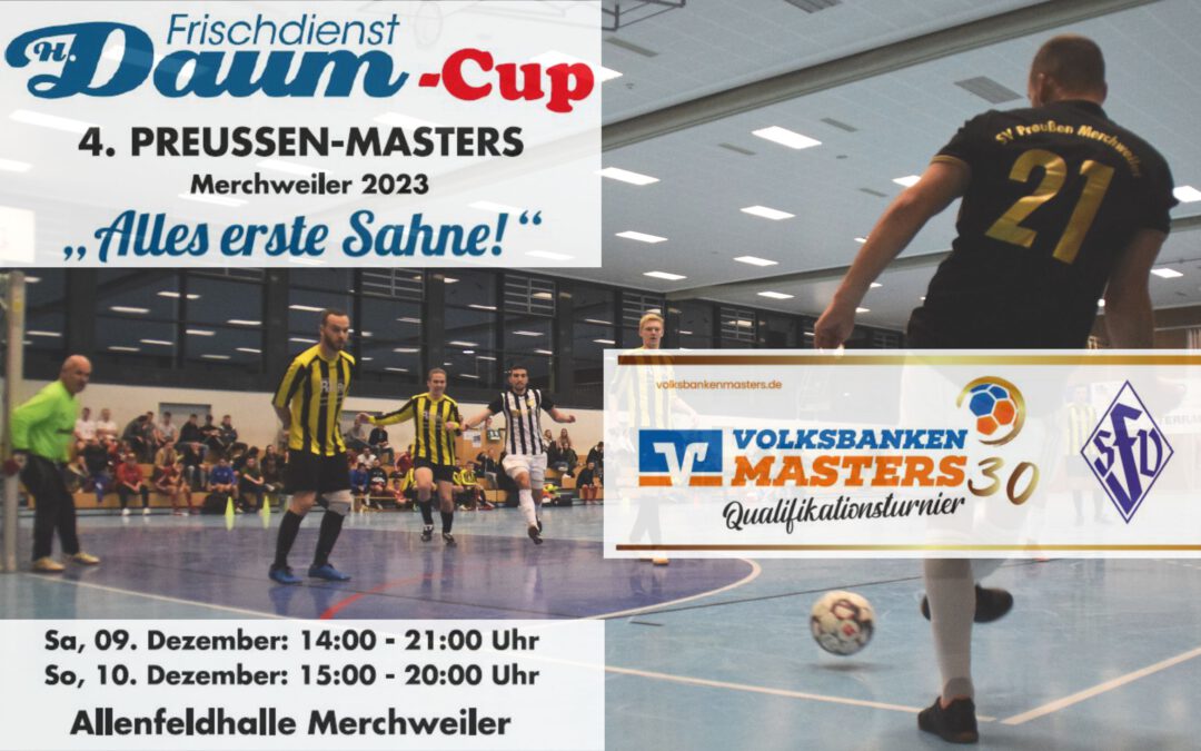 Preußen-Masters am Wochenende in der Allenfeldhalle!