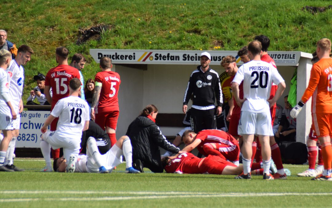 Abbruch gegen Hasborn
