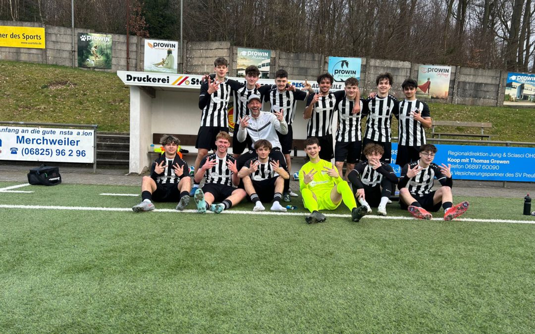U19 gewinnt Spitzenspiel gegen Hassel